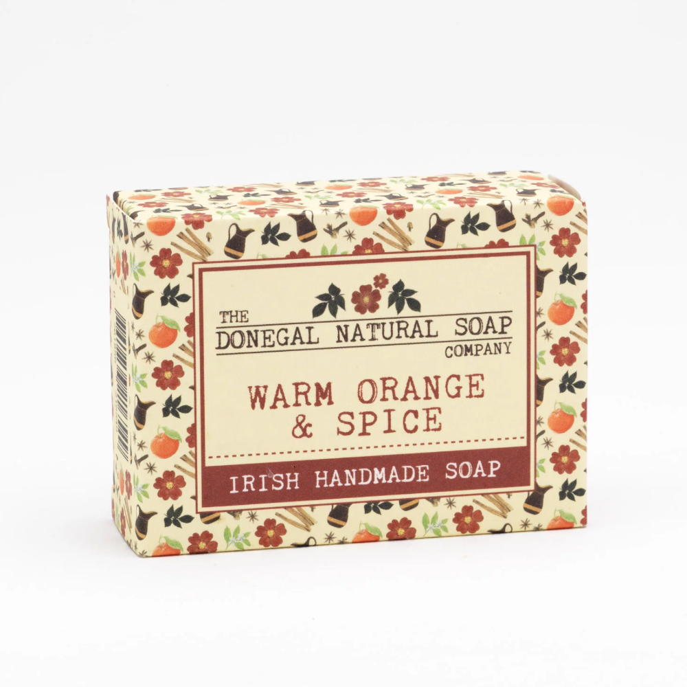 Donegal Natural Soap - Warm Orange & Spice 100g