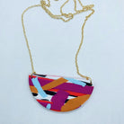 No Shrinking Violet - Dreaming Statement Medium Necklace