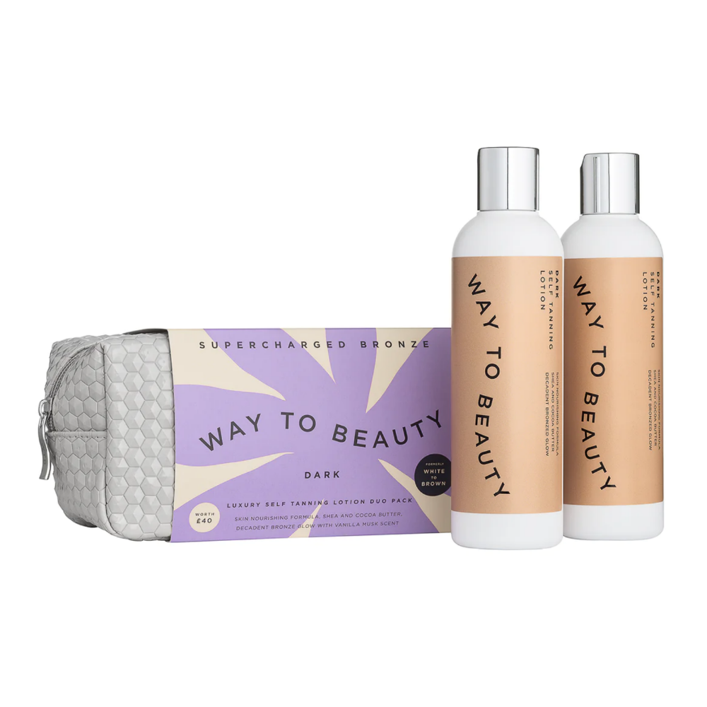 Way To Beauty Luxury Self Tanning Lotion Duo Pack