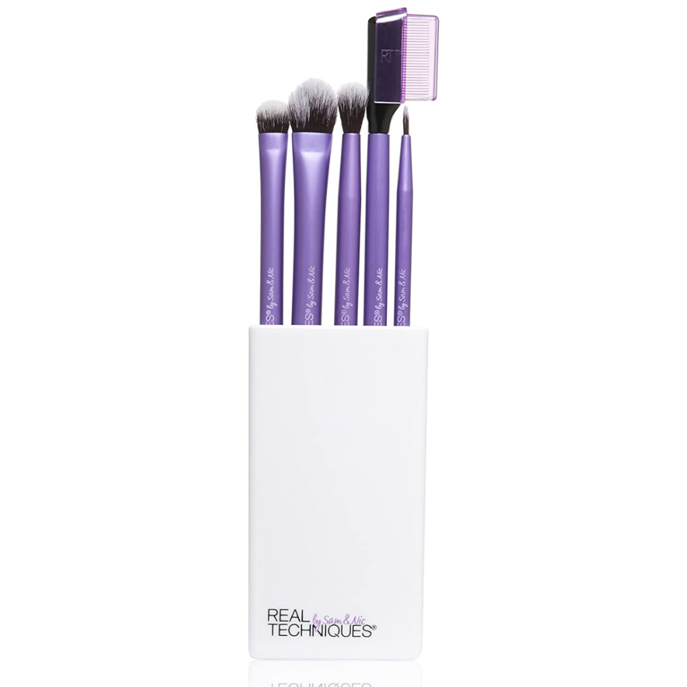 Real Techniques Enhanced Eye Brush Set with Brush Cup