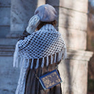 Book-shaped handbag with 'Sense and Sensibility' design