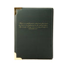 Book-shaped handbag with 'Pride and Prejudice' design on a white background