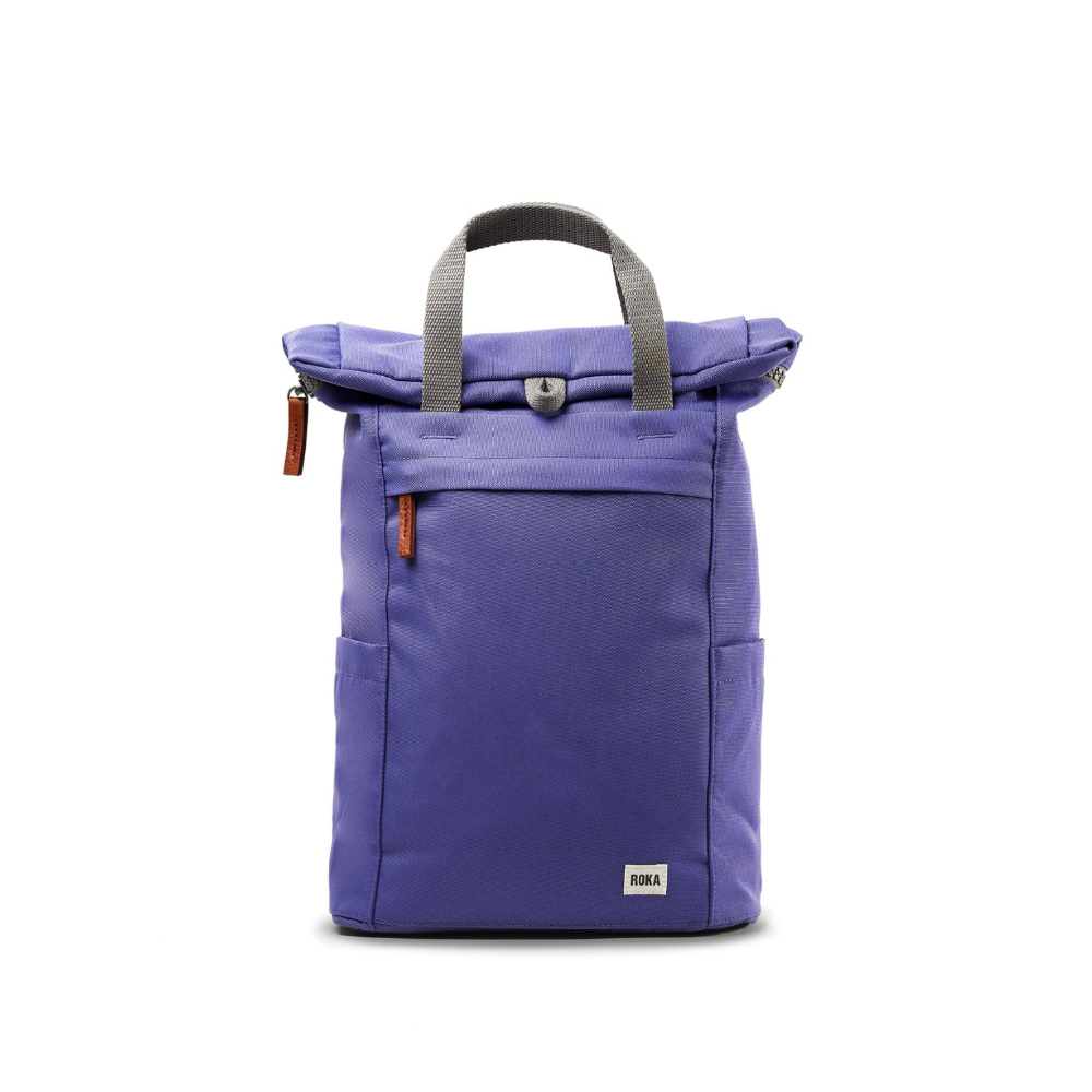 Roka bags Roka Finchley A Sustainable Backpack Medium Peri Purple