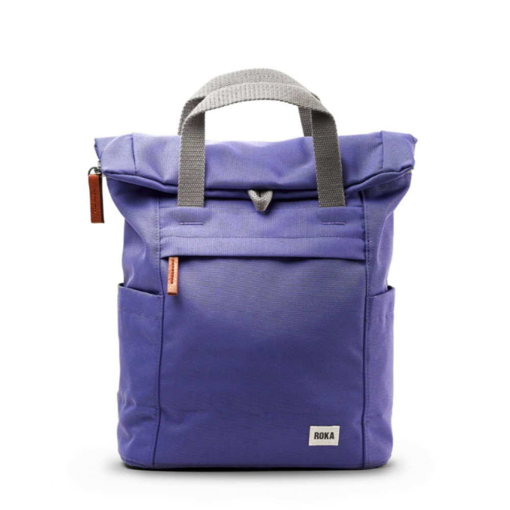 Roka bags Roka Finchley A Sustainable Backpack small peri purple