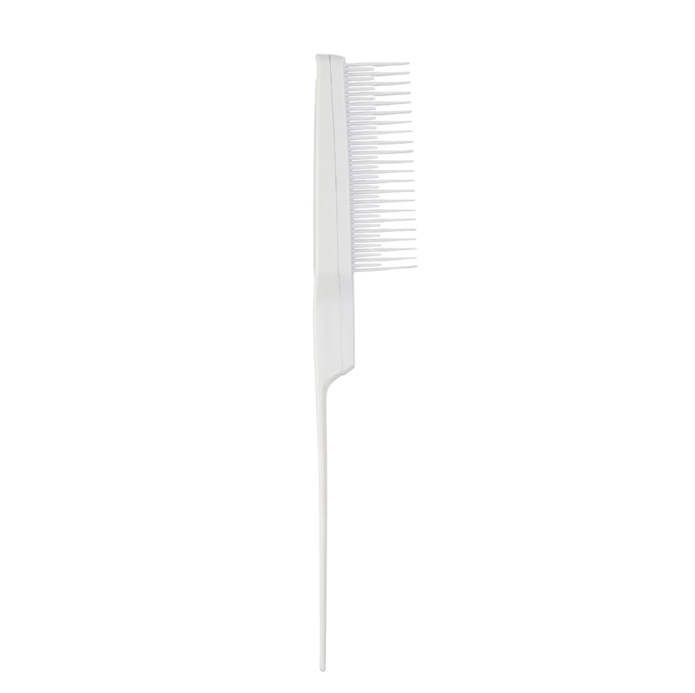 White comb on a white background