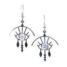 Nordic Flowers Jewellery - Forget Me Not Eye Silver Earrings