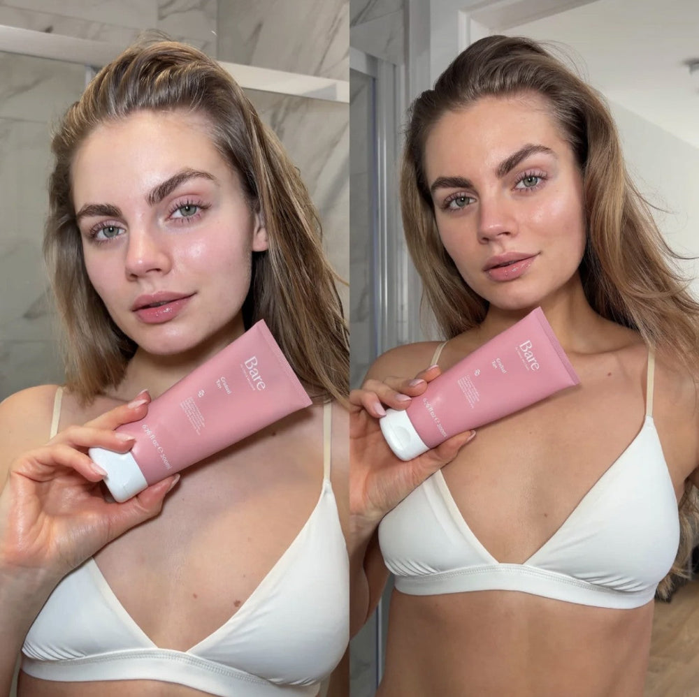 Bare by Vogue Gradual Tan Model Comparison