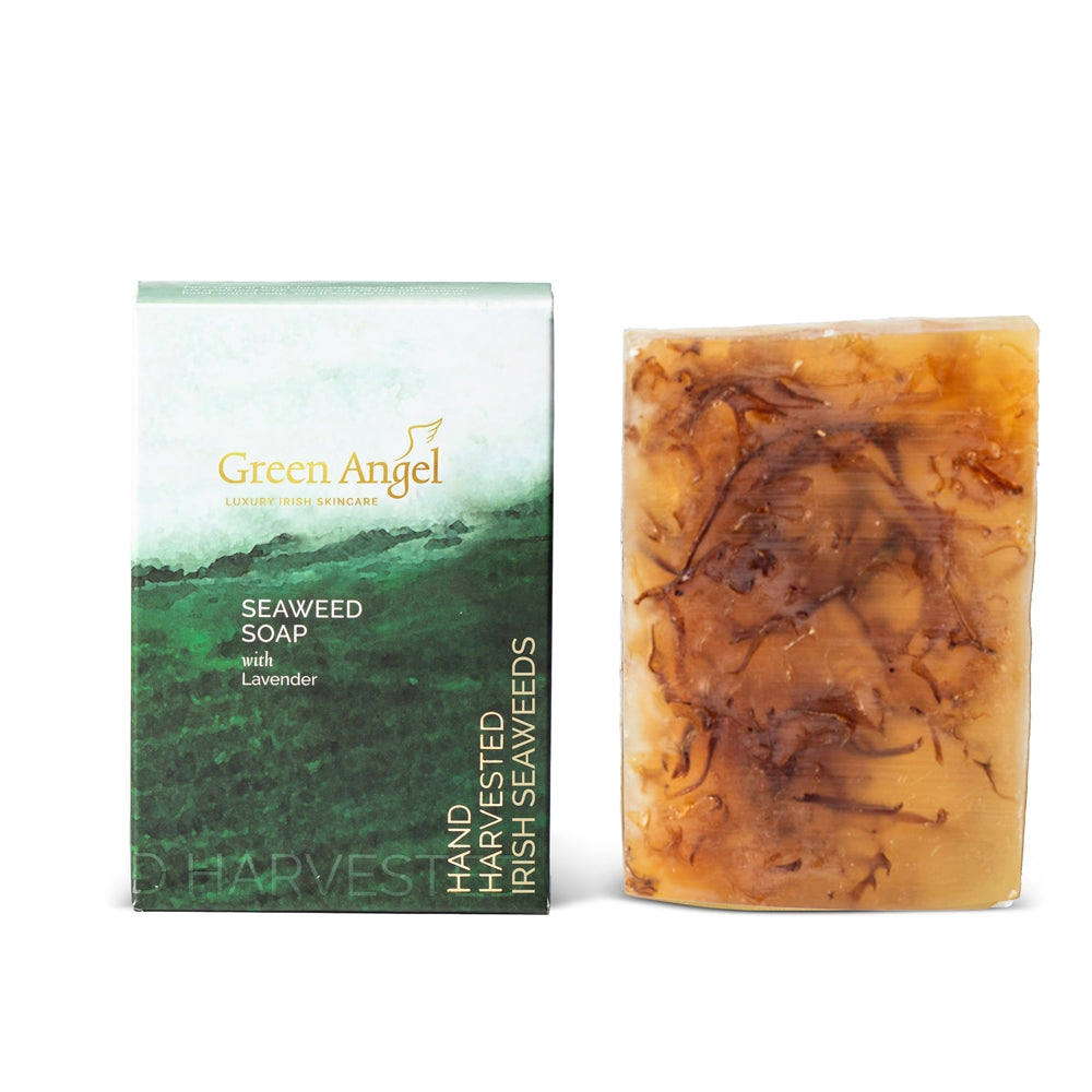 Green Angel Seaweed Soap With Lavender 140g