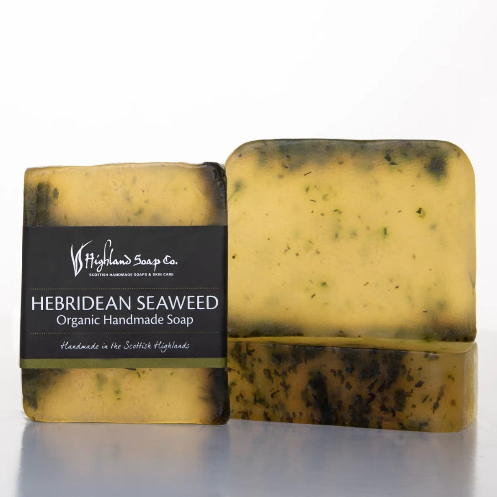 Highland Soap Company Organic Glycerine Soaps 150g hebridean seaweed