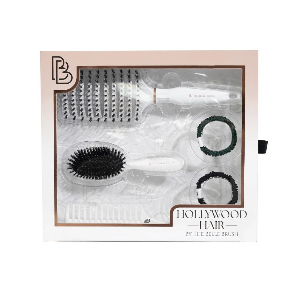 The Belle Brush - Hollywood Hair Gift Set