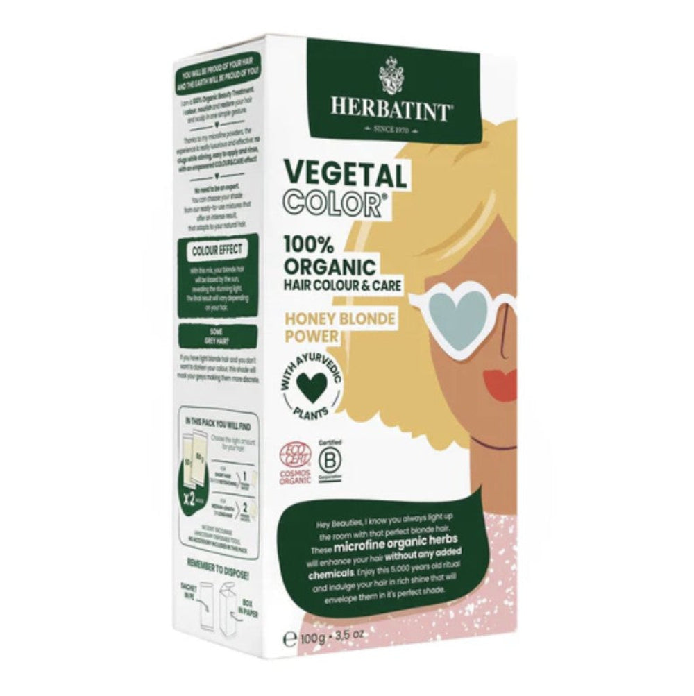Herbatint Vegetal Color hair color packaging on a white background