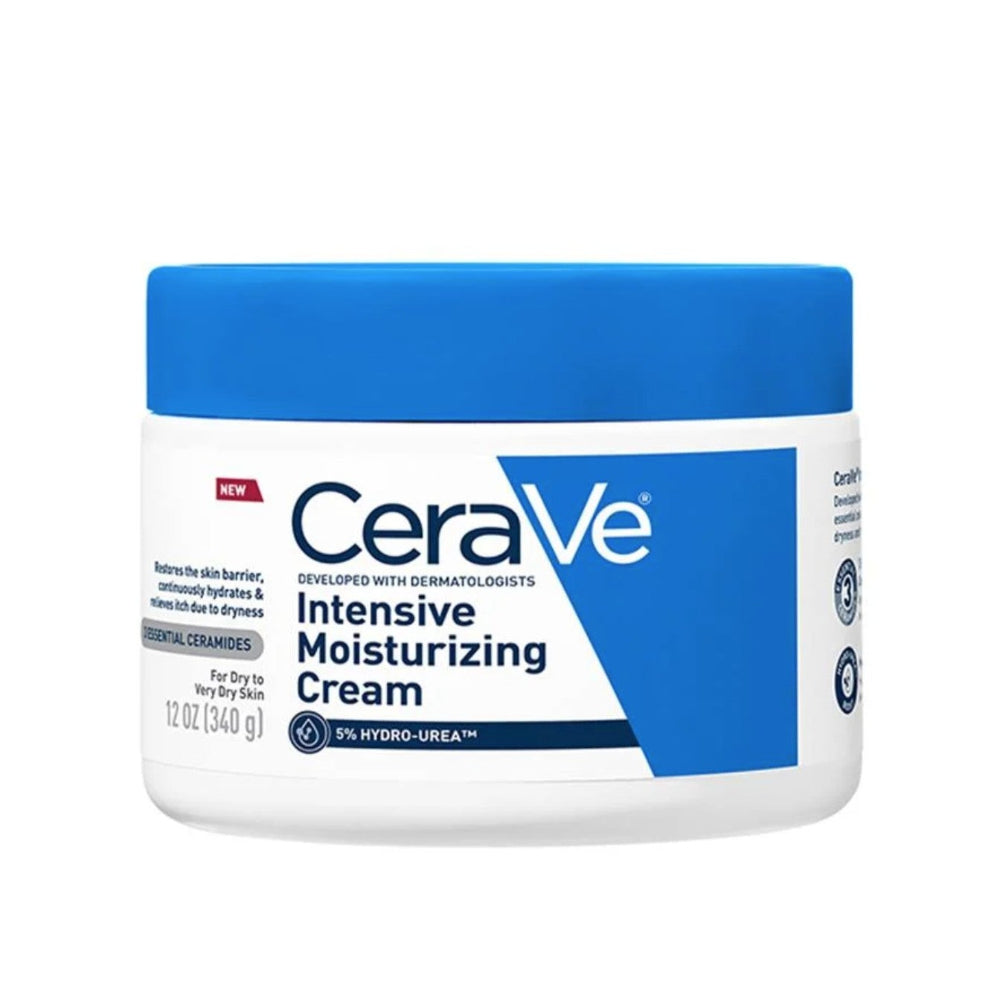 CeraVe Intensive Moisturizing Cream jar on a white background