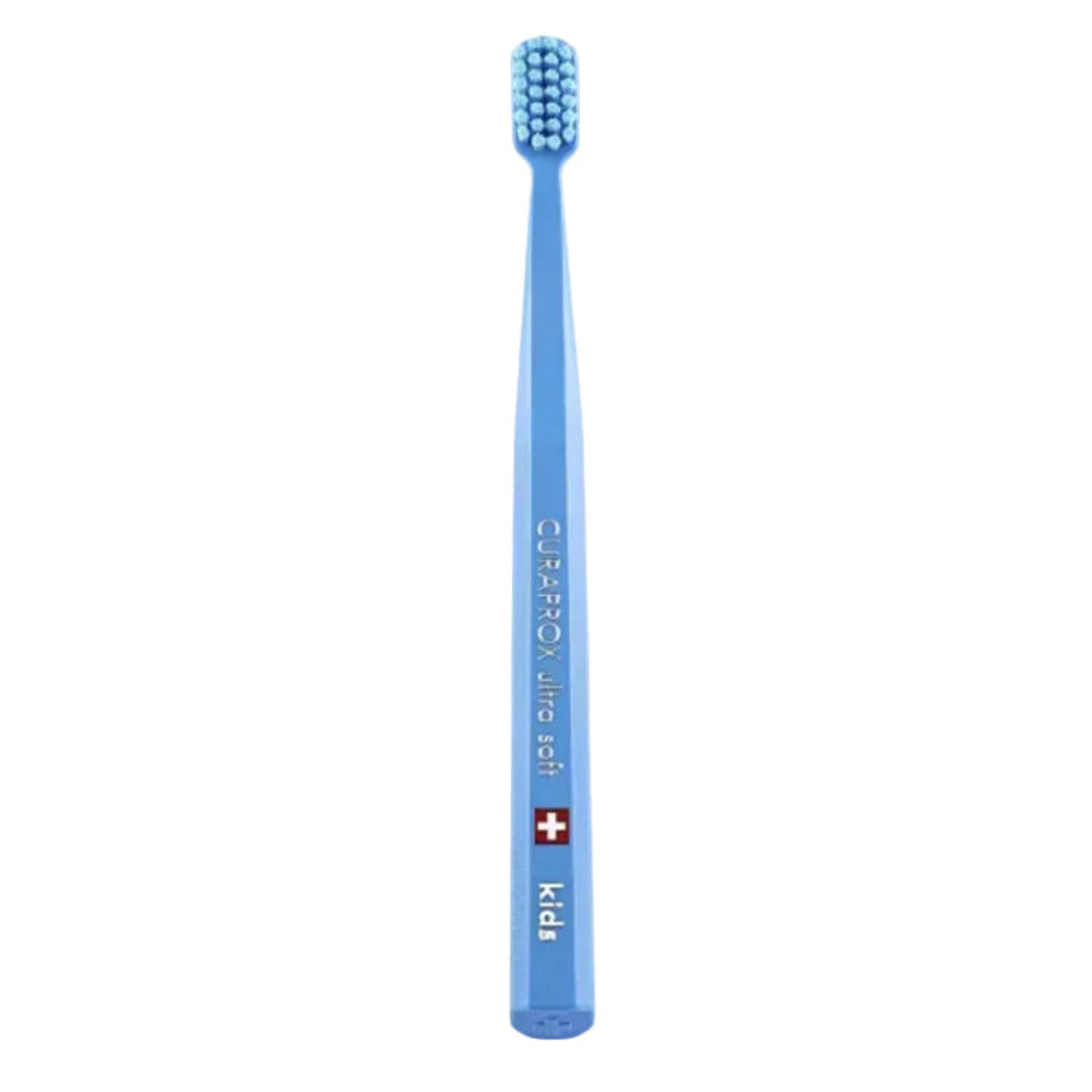 Curaprox 5500 Kids Ultra Soft Toothbrushes 4-12 Years blue