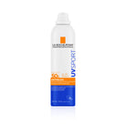 La Roche-Posay sunscreen bottle on a white background