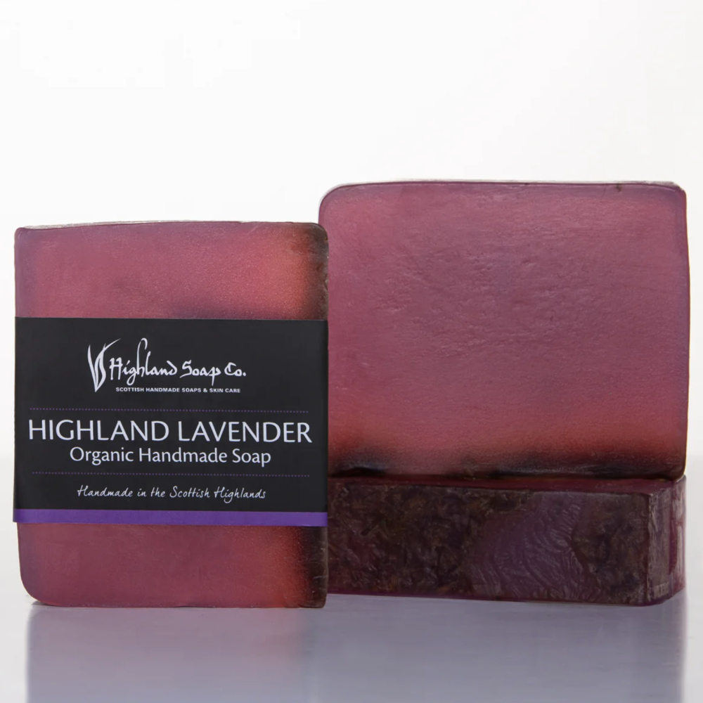 Highland Soap Company Organic Glycerine Soaps 150g lavender
