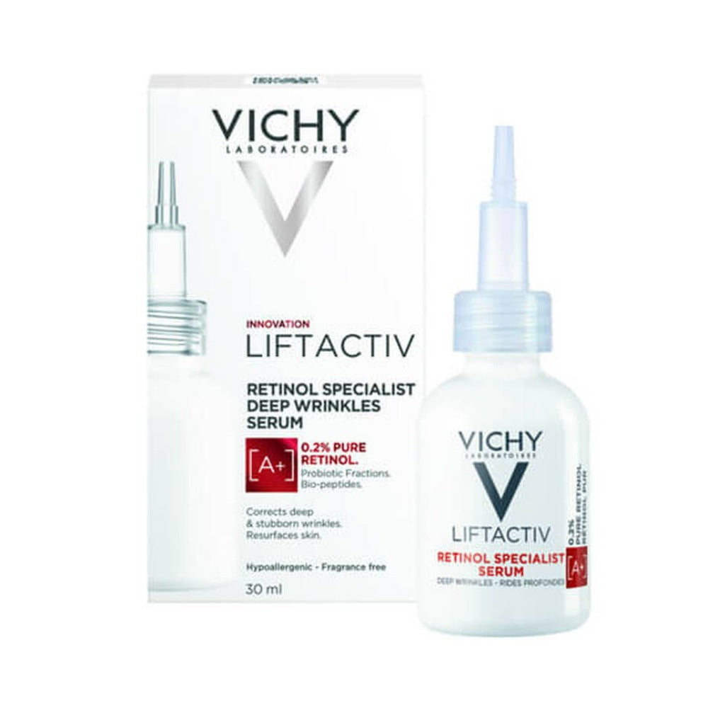 Vichy LiftActiv 0.2% Pure Retinol Specialist Deep Wrinkle Serum 30ml