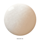 A circular color swatch labeled 'FAIR' at the bottom, showing a very light warm off-white to pale beige tone with subtle marbling on a white background.