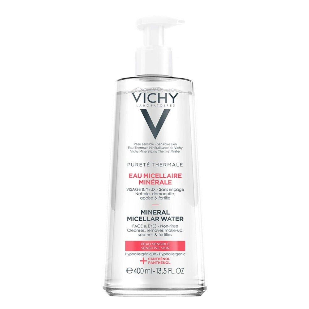 Vichy Pureté Thermale Mineral Micellar Water Face & Eyes Sensitive Skin 400ml