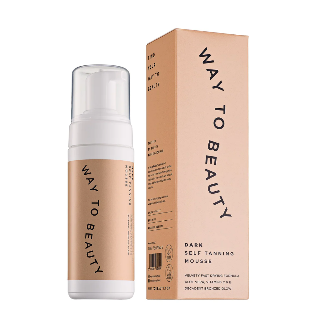 Way To Beauty Self Tanning Mousse 150ml dark