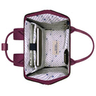 Cabaia Adventurer Oxford Recycled Large Backpacks Nice purple bag inside 
