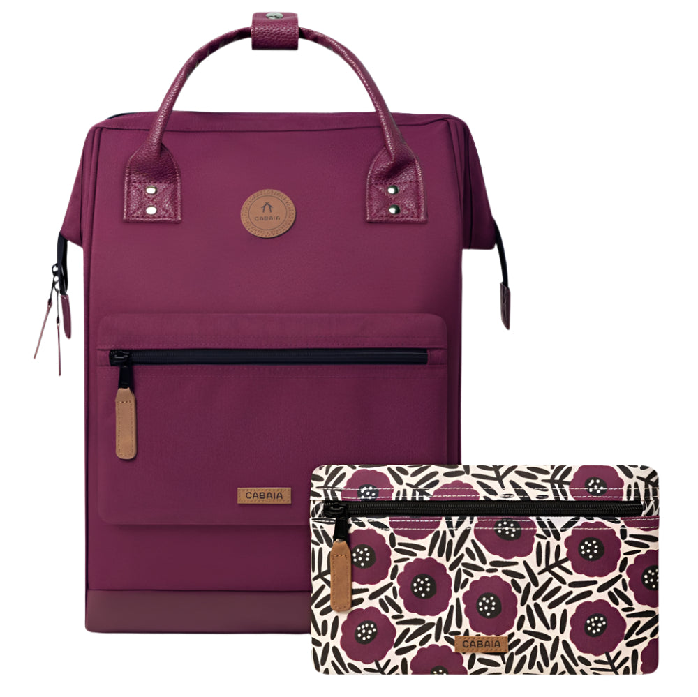 Cabaia Adventurer Oxford Recycled Large Backpacks Nice Purple bag