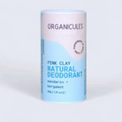Organicules Handmade Irish Deodorant Sticks 50g pink clay