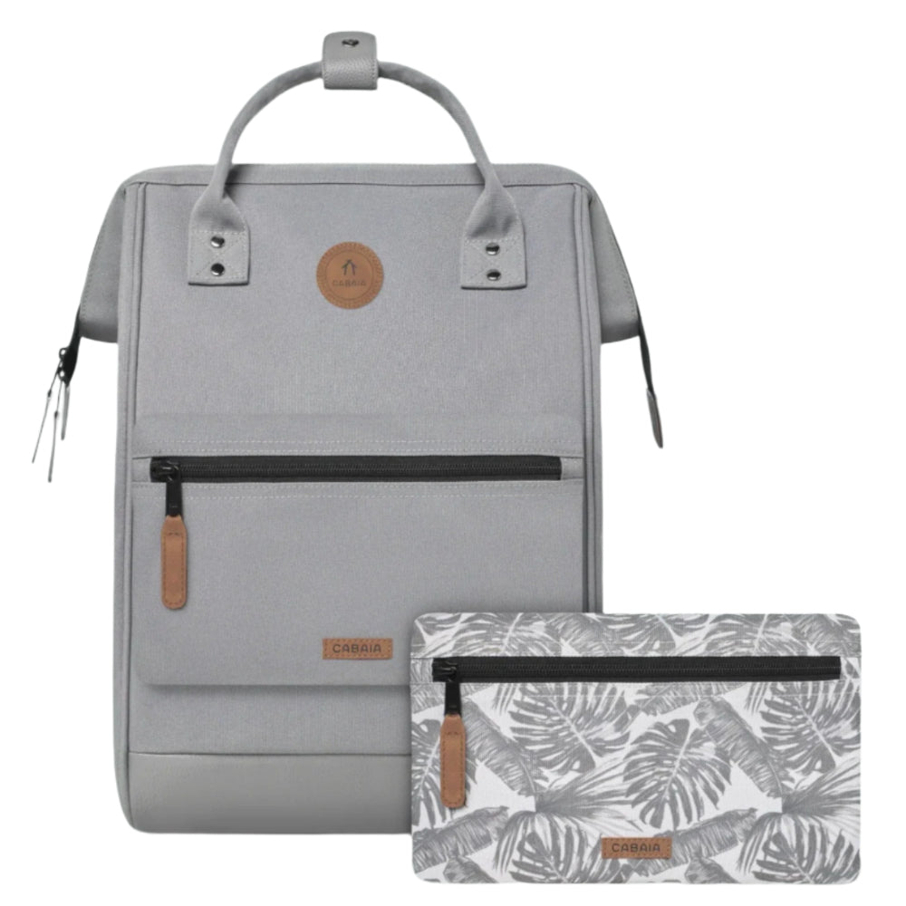 Cabaia Adventurer Oxford Recycled Large Backpacks Poitiers Grey backpack