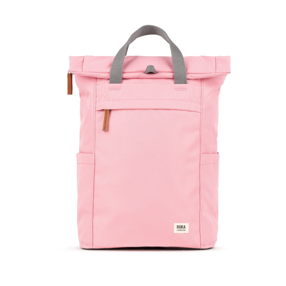 Roka Finchley A Sustainable Canvas Medium Backpacks rose