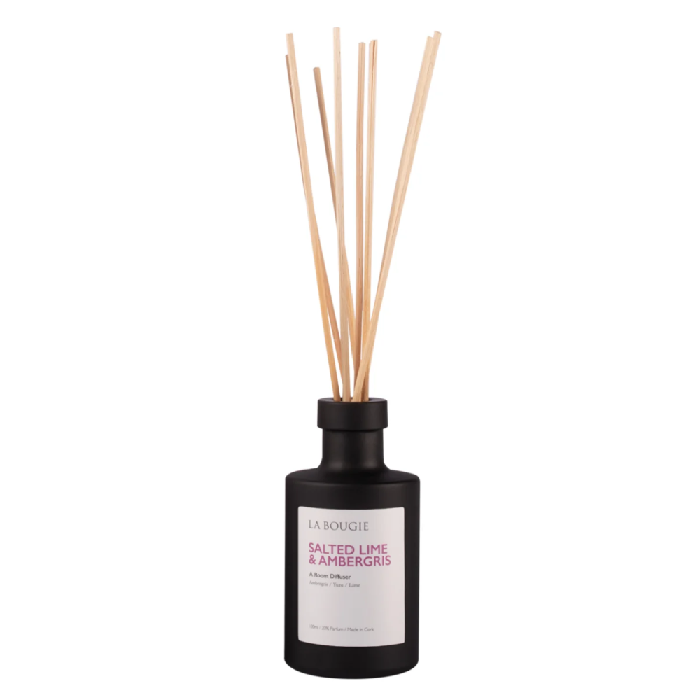 La Bougie - Salted Lime & Ambergris Room Diffuser 100ml