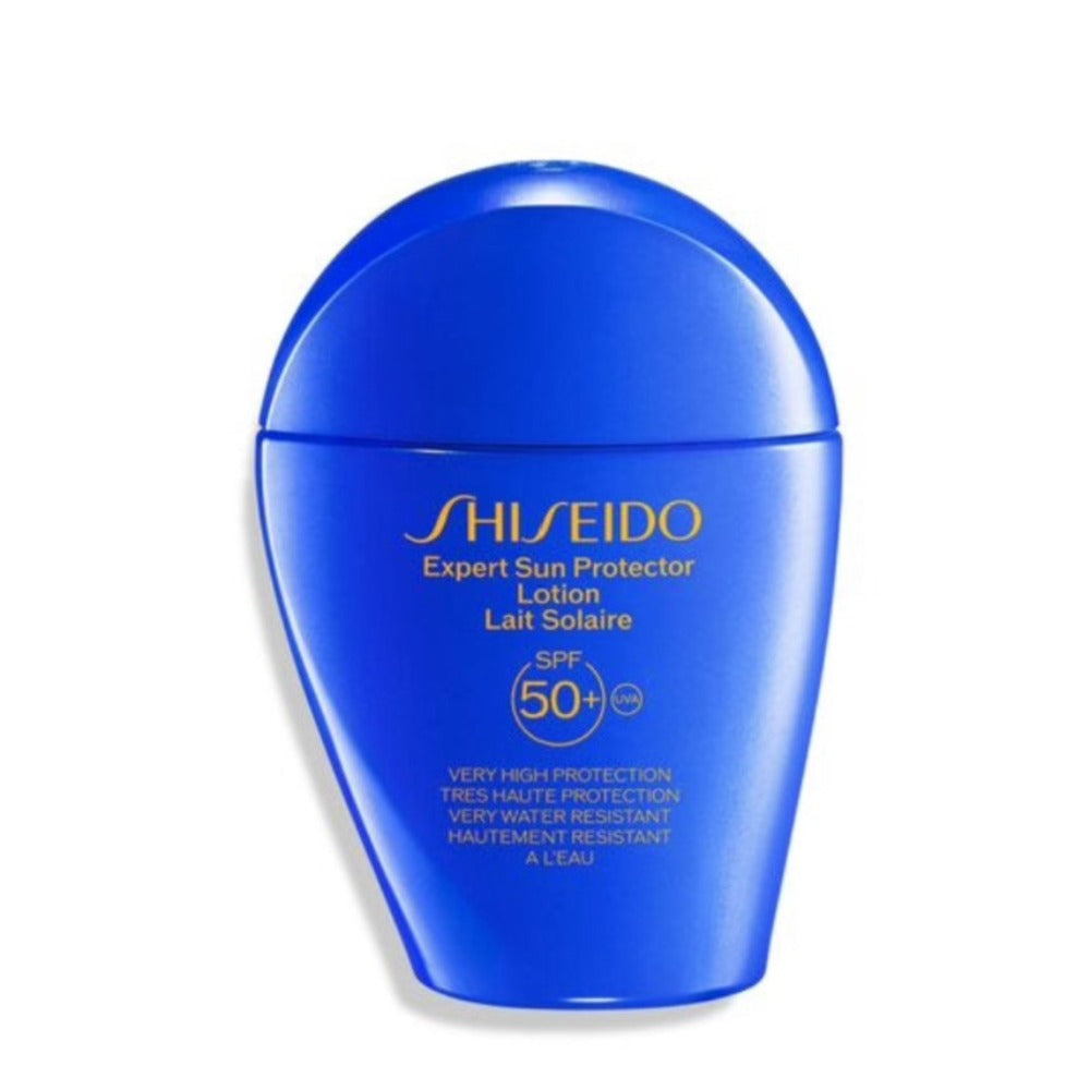 Shiseido Expert Sun Protector Age Defense & Hydration Lotion SPF50+ town centre pharmacy drogheda 50ml