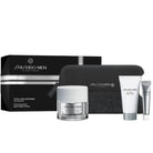Shiseido Men's skincare product set on a white background