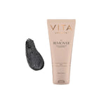 Vita Liberata The Remover tube with a black substance on a light gray background
