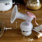Tommee Tippee Made For Me Single Manual Breast Pump