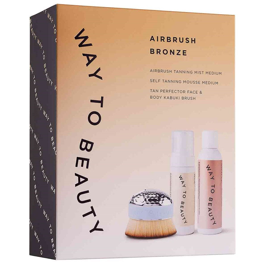 Way to Beauty Tan Perfector Face and Body Kabuki Brush 96g Way to Beauty Tan Perfector Face and Body Kabuki Brush 96g
