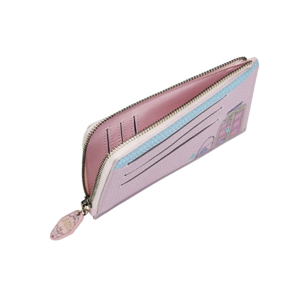 Vendula The Grand Vendula Hotel Zipper Card Coin Purse open