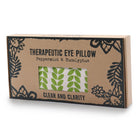 therapeutic eye pillow slumber and relax peppermint & eucalyptus eye pillow christmas gift idea