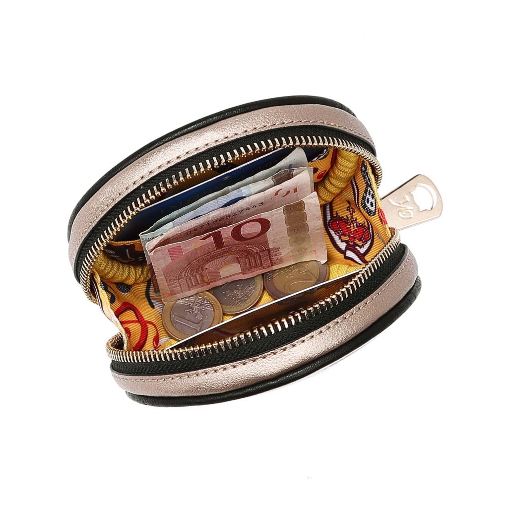 Queen x vendula coin purse inspired Queen drum coin purse