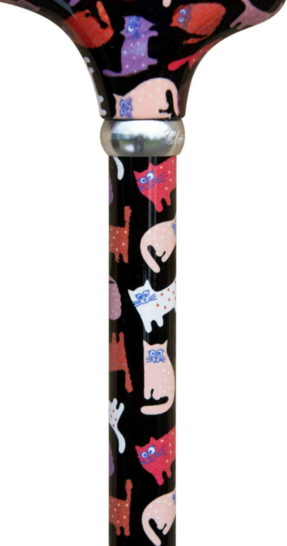 Classic Canes - The Walking Stick Specialists - Adjustable Derby Crazy Cats