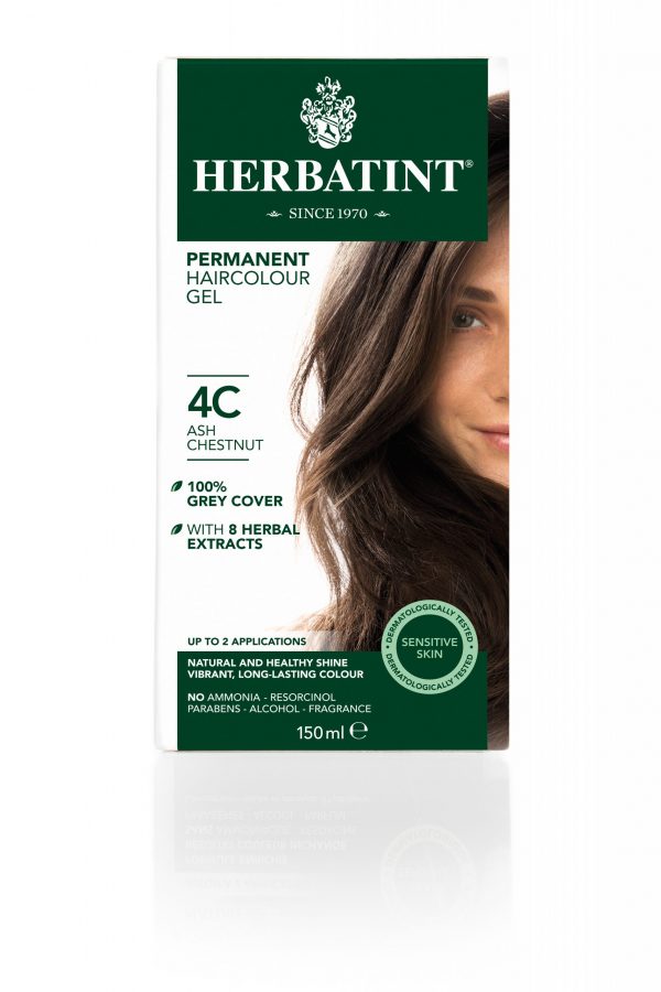 Herbatint permanent haircolour gel 4c