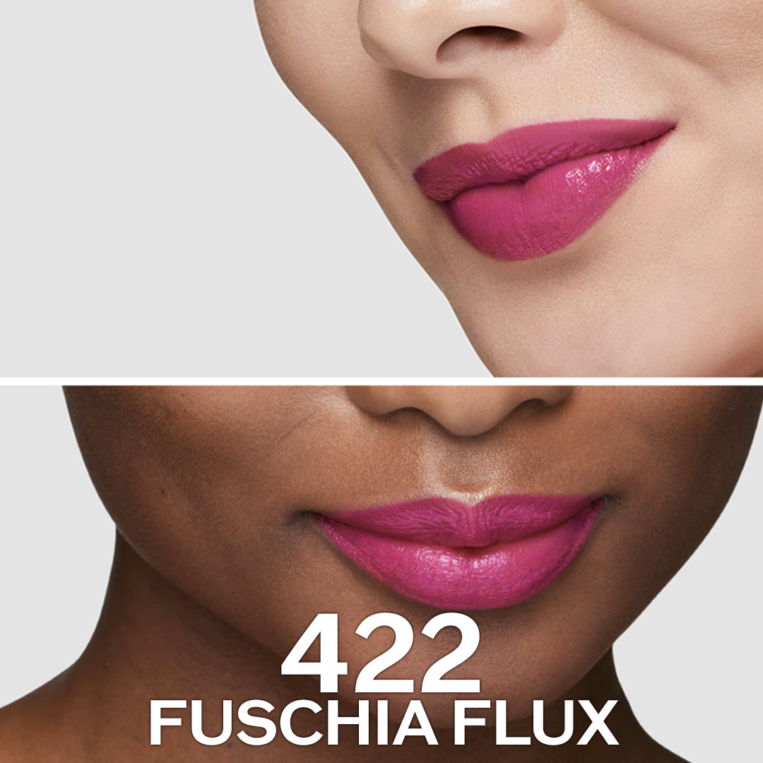 Shiseido TechnoSatin Long Lasting & Hydrating Gel Lipstick fuschia flux