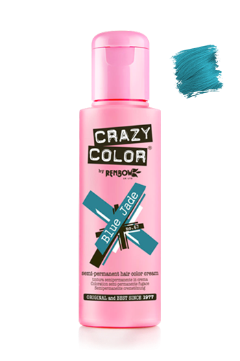 Crazy Color Semi-Perm Conditioning Hair Dye Colour Temporary Wash in Colour