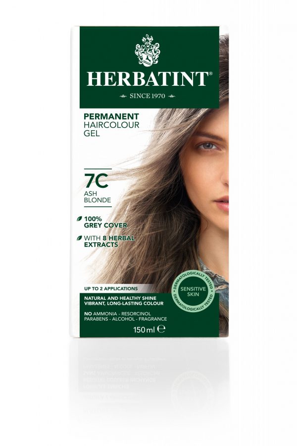 Herbatint permanent haircolour gel  7c