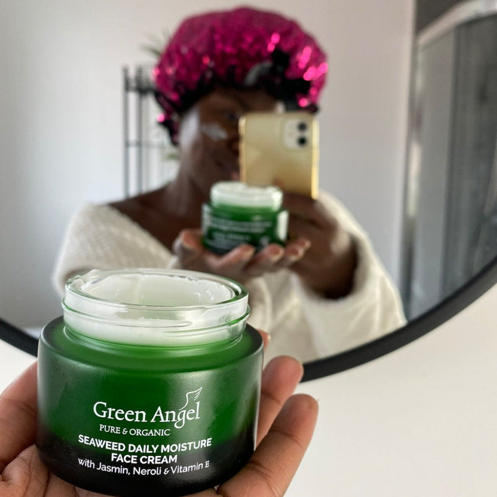 green angel seaweed daily moisture face cream