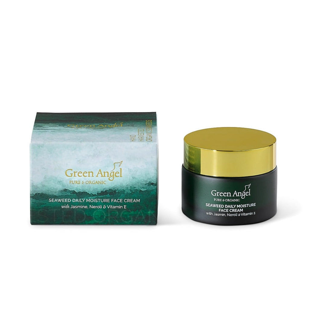 green angel seaweed daily moisture face cream