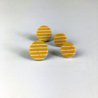 Nadege Honey Jewellery Stud earrings mustard