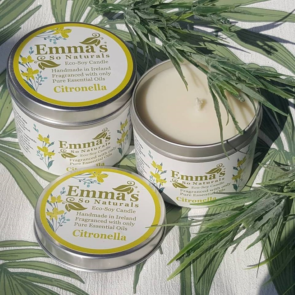 Emma's so natural eco-soy candles irish christmas gift idea