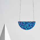 Ishbel Watson - Donna Necklaces blue cheetah print necklace