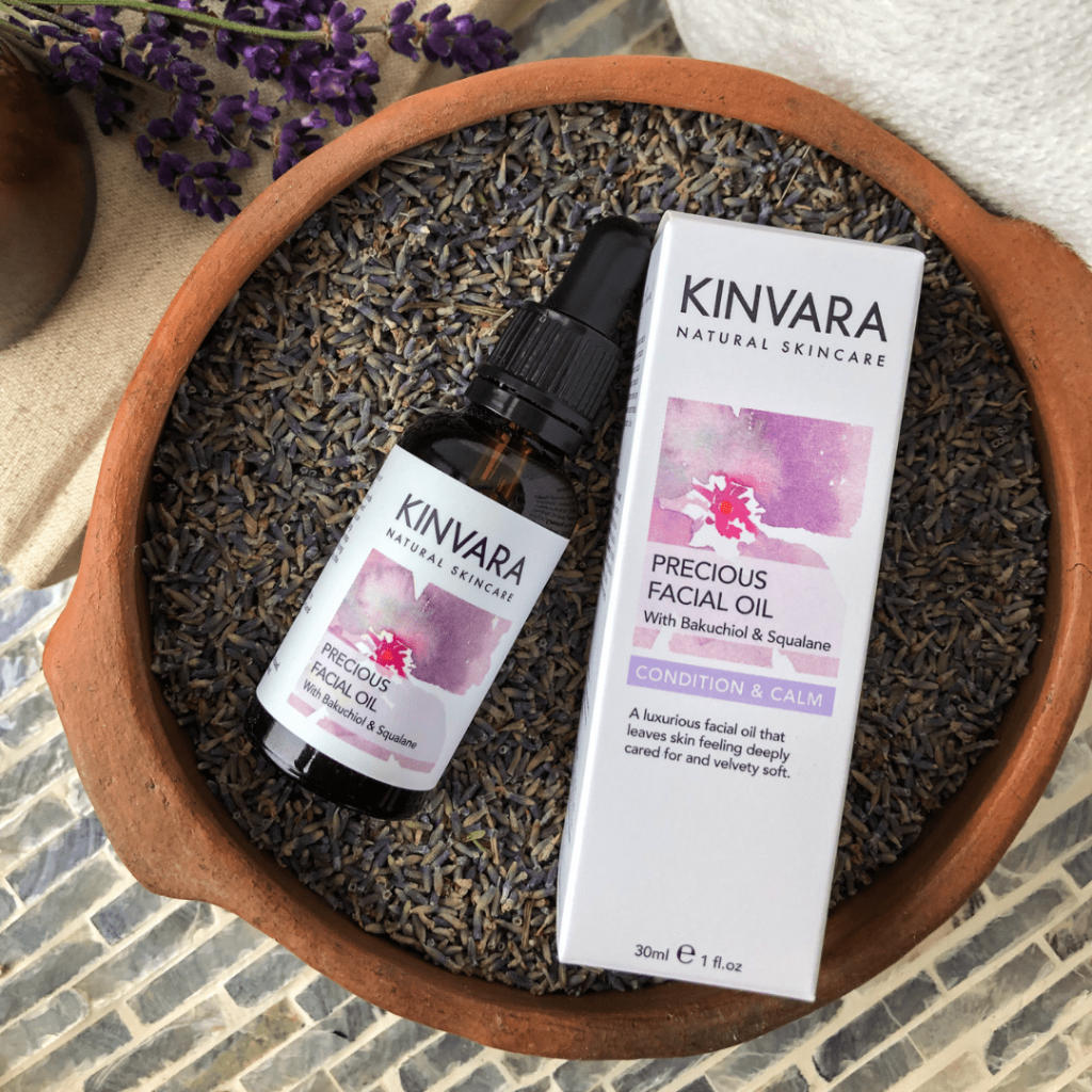 kinvara natural skincare precious facial oil skincare bottle