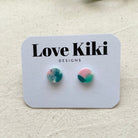 Love Kiki Designs - Stud in a Jar baby pink, sea blue, and teal 
