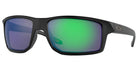 Oakley Gibston wrap sunglasses with jade green lens